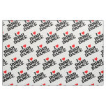 I LOVE IRISH DANCE FABRIC