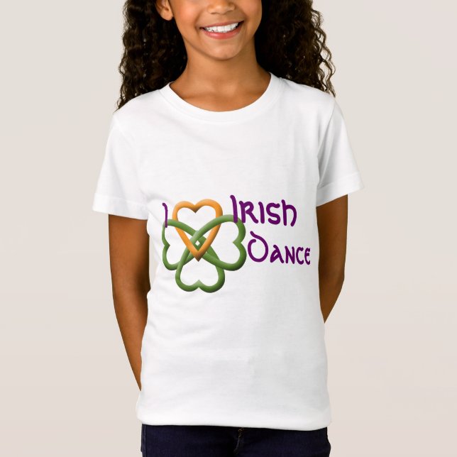 I love Irish Dance T-Shirt (Front)
