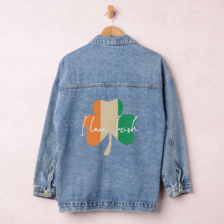 I love Irish! Denim Jacket