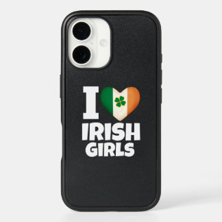 I LOVE IRISH GIRLS Apple Iphone 16 Case St Patrick