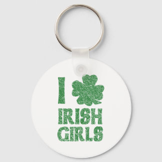 I Love Irish Girls Keychain