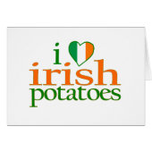I Love Irish Potatoes (Front Horizontal)