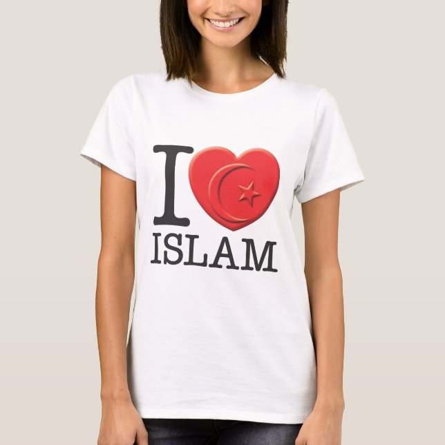 I Love Islam T-Shirt (Front)