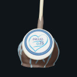 I Love Israel 75 Anniversary, Independence Day Cake Pops<br><div class="desc">Israel 75th anniversary, Independence Day Party Blue Star of David, Israeli Flag, Yom Haatzmaut Jewish Holiday festive greeting logo, Jerusalem banner with Israeli blue star, Magendavid label flag, fireworks, heart Hand Drawn, modern design Patriotic wallpaper, gift, memory present. I love Israel 2023 celebrate. Israel 75 Birthday Festival Event Decoration, Home...</div>