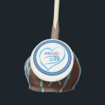 I Love Israel 75 Anniversary, Independence Day Cake Pops<br><div class="desc">Israel 75th anniversary, Independence Day Party Blue Star of David, Israeli Flag, Yom Haatzmaut Jewish Holiday festive greeting logo, Jerusalem banner with Israeli blue star, Magendavid label flag, fireworks, heart Hand Drawn, modern design Patriotic wallpaper, gift, memory present. I love Israel 2023 celebrate. Israel 75 Birthday Festival Event Decoration, Home...</div>