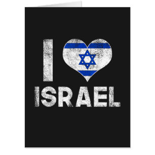 I Love Israel Card