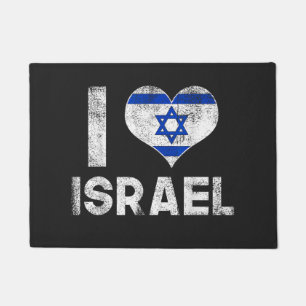 I Love Israel Doormat