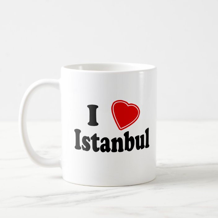 I Love Istanbul Coffee Mug
