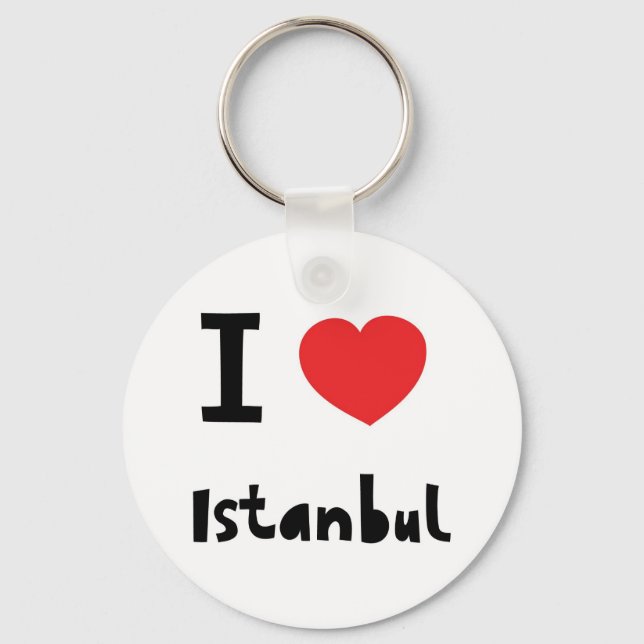 I love Istanbul Keychain (Front)