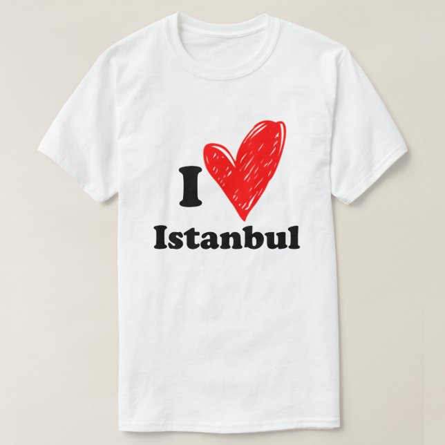 I love Istanbul T-Shirt (Design Front)