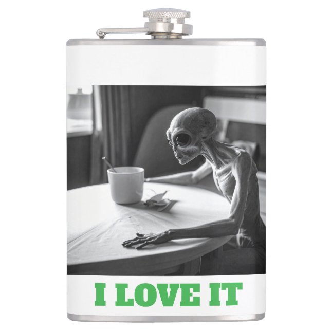 I love it flask (Front)