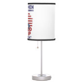 I Love It When I Wake Up And Trump Is President Fu Table Lamp (Right)