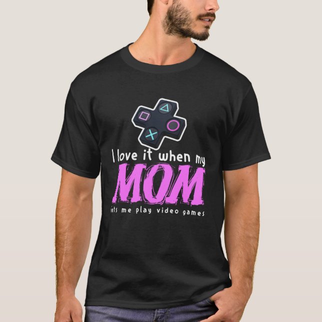 I Love It When My Wife Lets Me Go Fishing T-Shirt (Front)