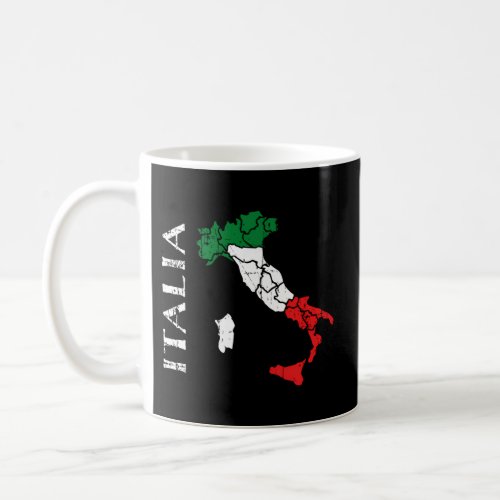 I Love Italia Italy Flag Italian Heritage Coffee Mug