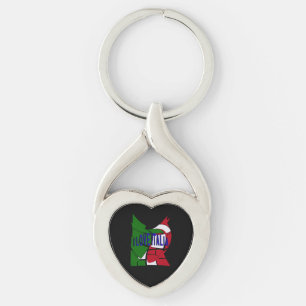 I Love Italia Keychain