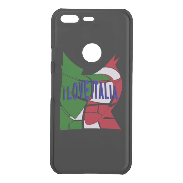 I Love Italia Uncommon Google Pixel Case (Back)