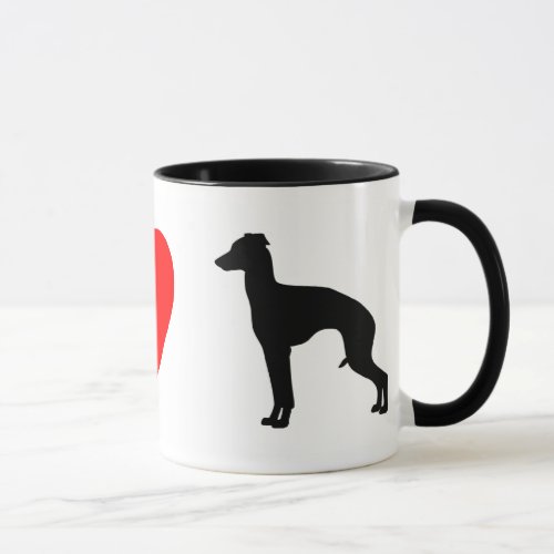 I Love Italian Greyhounds Mug