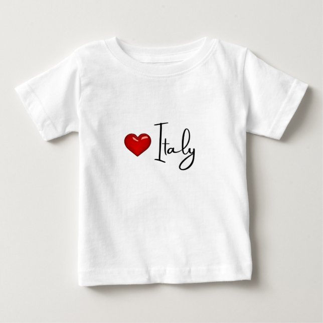 I love Italy Baby T-Shirt (Front)