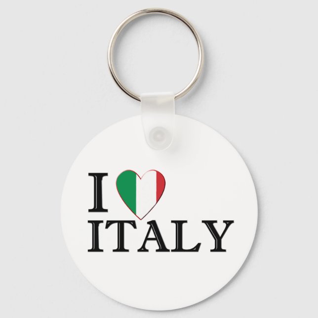 I love Italy Keychain (Front)