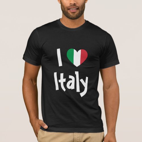 I Love Italy Shirt