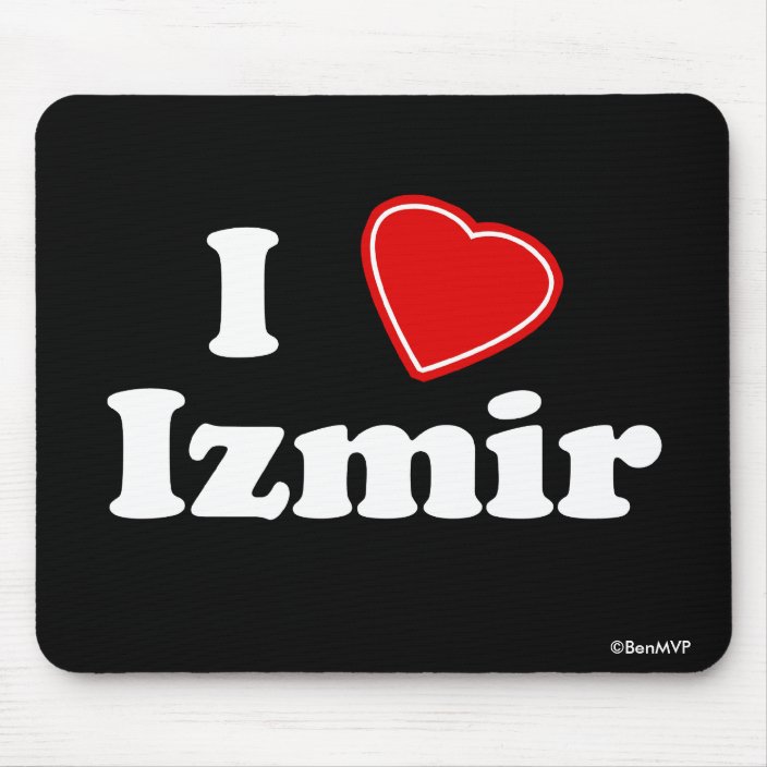 I Love Izmir Mouse Pad