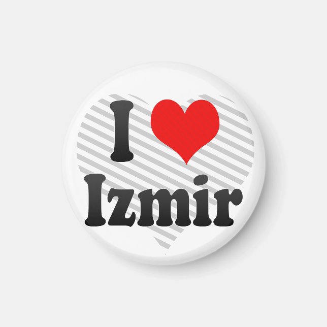 I Love Izmir, Turkey Magnet (Front)