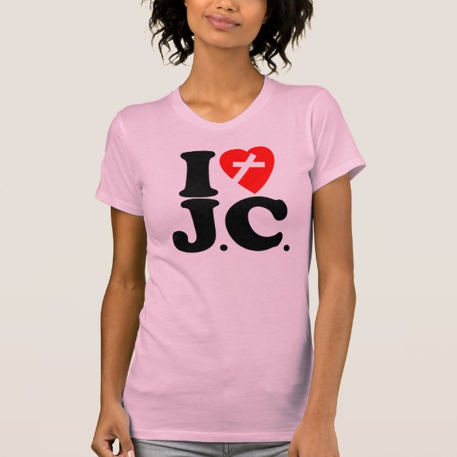I LOVE J.C. T-Shirt (Front)