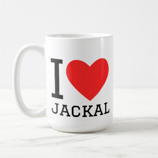 I love jackals  coffee mug