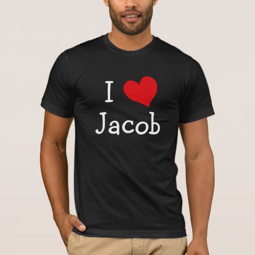 I Love Jacob T_Shirt