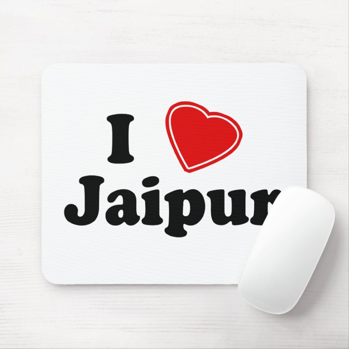I Love Jaipur Mousepad