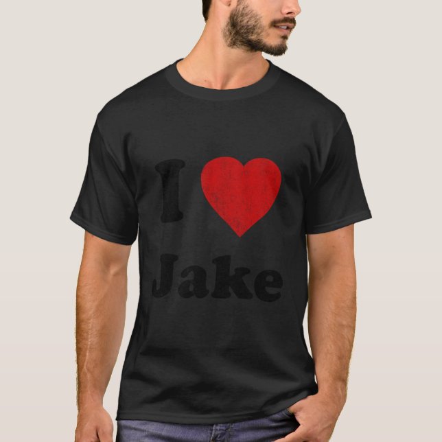 I Love Jake T-Shirt (Front)