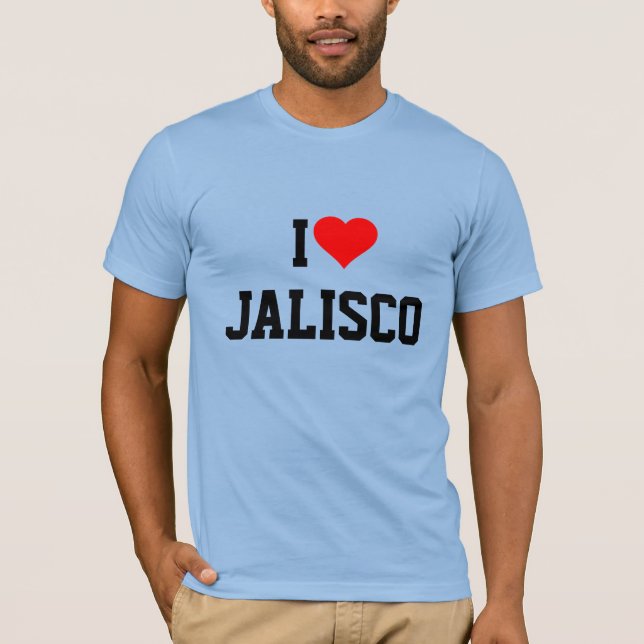 I LOVE JALISCO t-shirt (Front)