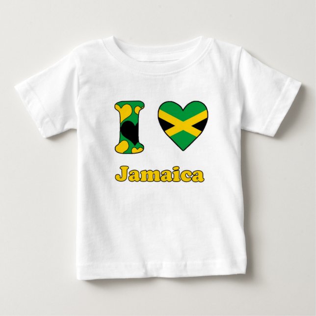 I love Jamaica Baby T-Shirt (Front)