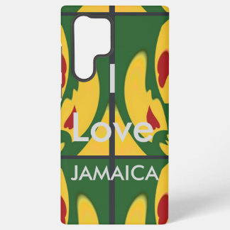 I Love Jamaica: Embrace the Vibrant Rasta Colors Samsung Galaxy S22 Ultra Case