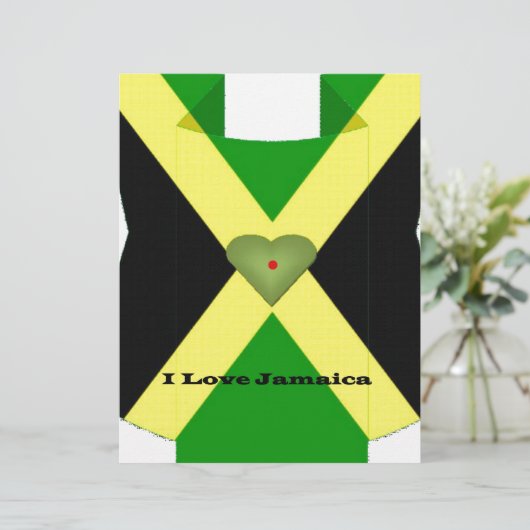 I Love Jamaica Have a Nice Day and a Better Night (Standing Front)