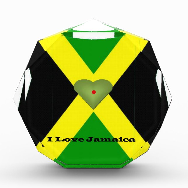 I Love Jamaica Have a Nice Day and a Better Night Award (Front)