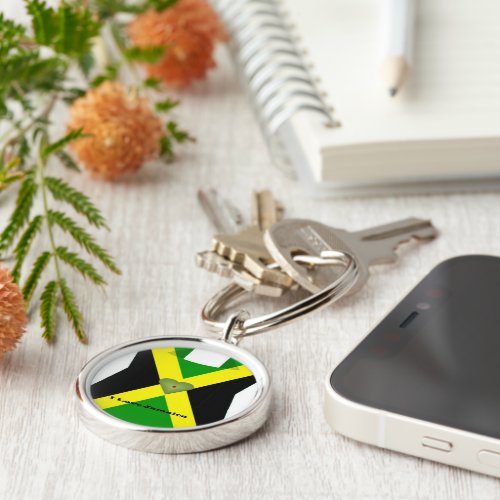 I Love Jamaica Have a Nice Day and a Better Night Keychain