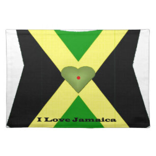 I Love Jamaica Have a Nice Day and a Better Night Placemat