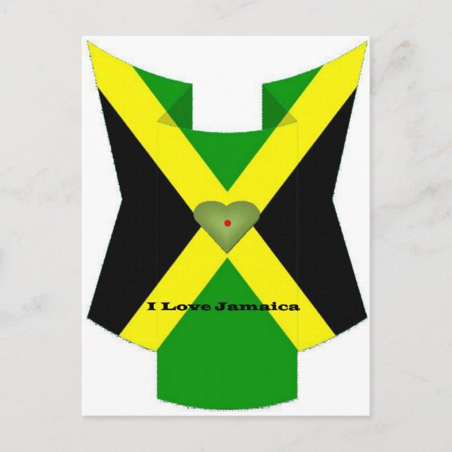 I Love Jamaica Have a Nice Day and a Better Night Postcard (Front)