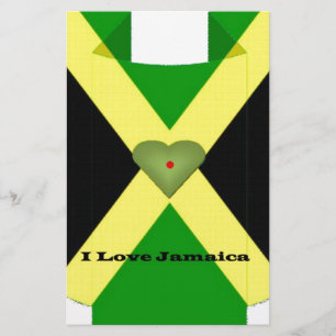 I Love Jamaica Have a Nice Day and a Better Night Stationery