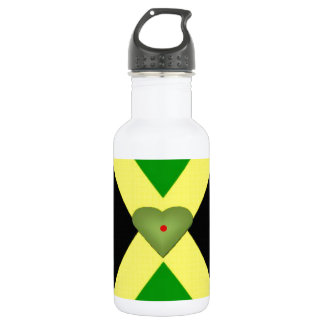 I Love Jamaica Have a Nice Day and a Better Night Water Bottle