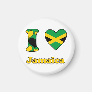 I love Jamaica Magnet