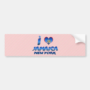 I love Jamaica, New York Bumper Sticker