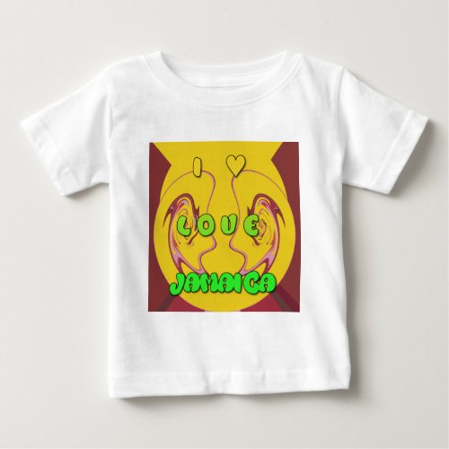 I love Jamaicapng Baby T_Shirt