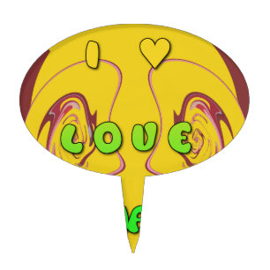 I love Jamaica.png Cake Topper