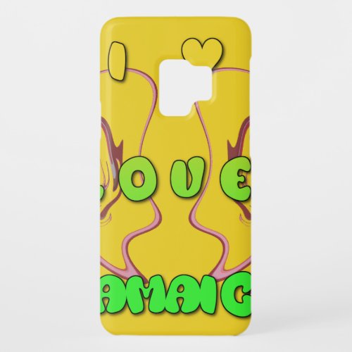 I love Jamaicapng Case_Mate Samsung Galaxy S9 Case