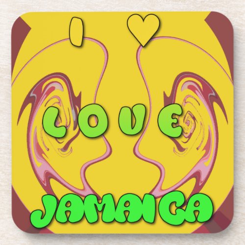 I love Jamaicapng Coaster
