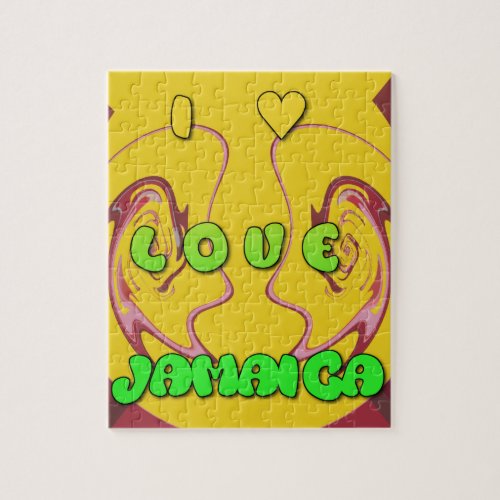 I love Jamaicapng Jigsaw Puzzle