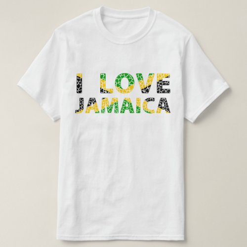 I LOVE JAMAICA T_Shirt