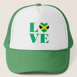 I love Jamaica Trucker Hat